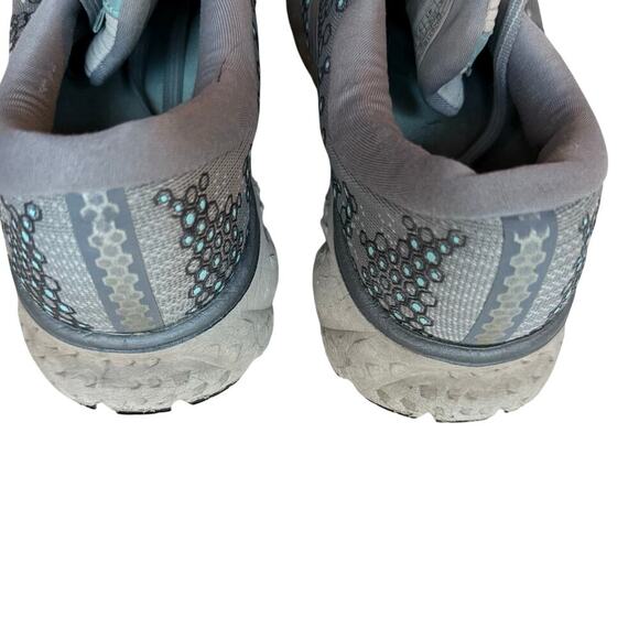 Brooks Glycerin 17 Running Shoes Sneakers Gray Aqua Women’s 9.5 B - Picture 6 of 9